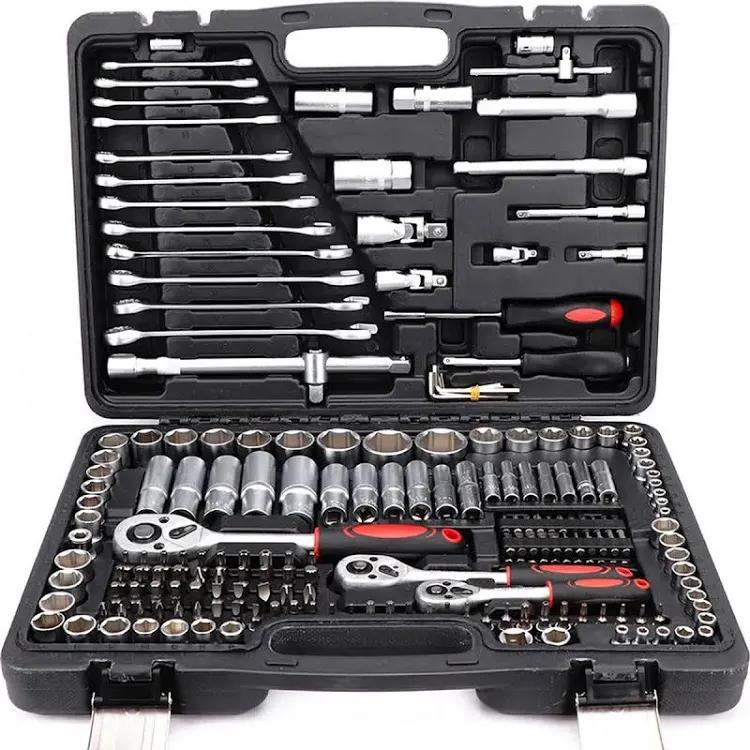Nieuwe doppenset ratelset torx en grote maten 215 delig, Doe-het-zelf en Verbouw, Gereedschap | Handgereedschap, Ophalen, Nieuw