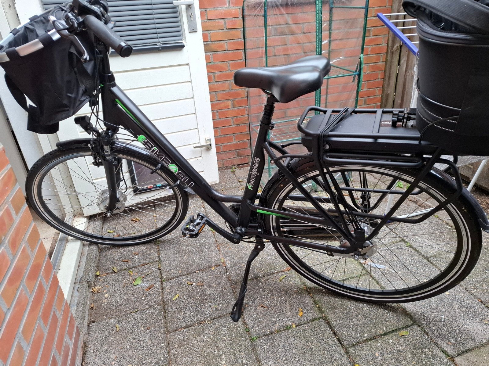 Elektrische fiets - Bike All - Zo goed als nieuw, Zo goed als nieuw, 51 tot 55 cm, 50 km per accu of meer, Ophalen
