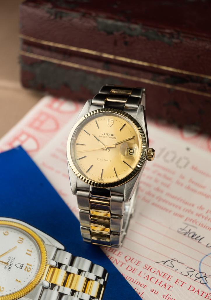 Tudor OysterQuartz / Full set, Overige merken, Staal, Staal, Polshorloge