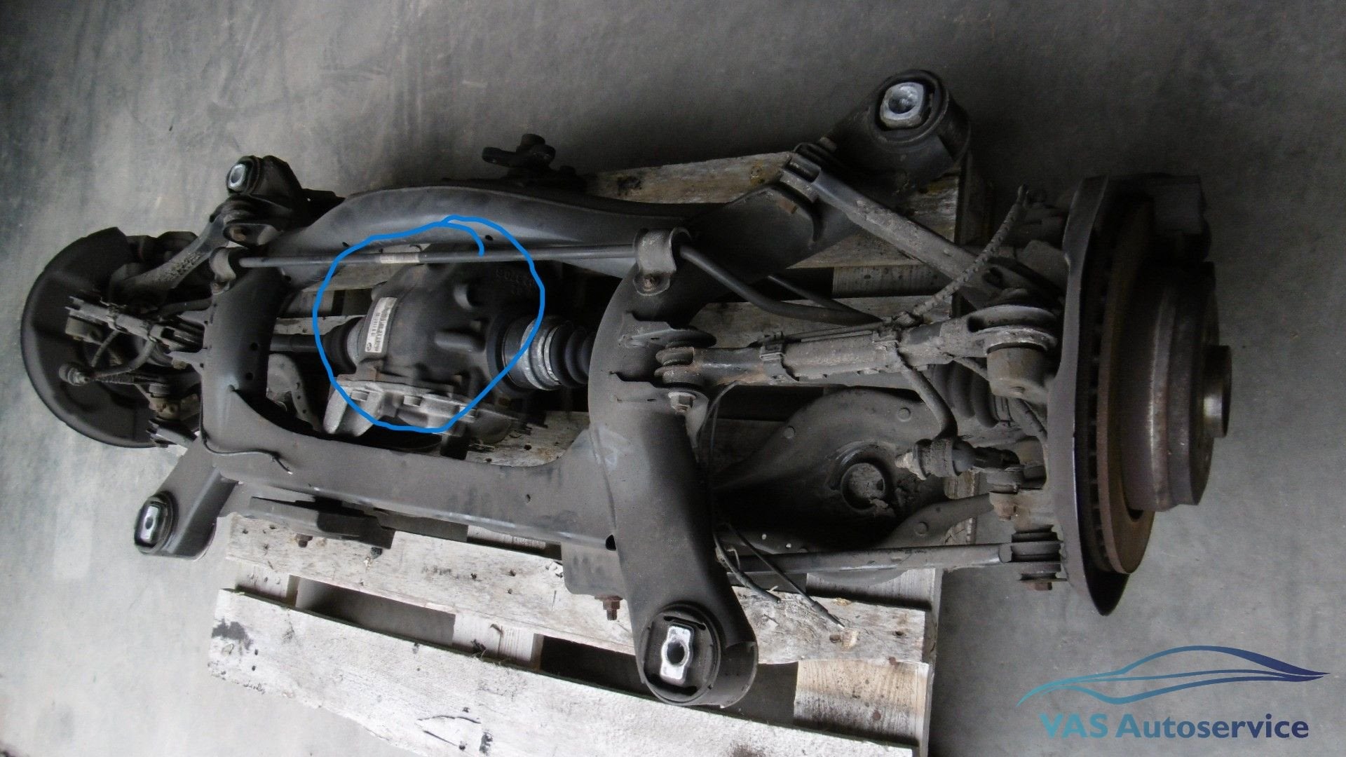 Achterbrug subframe BMW 3-serie F30-31, Ophalen, Gebruikt, -, -