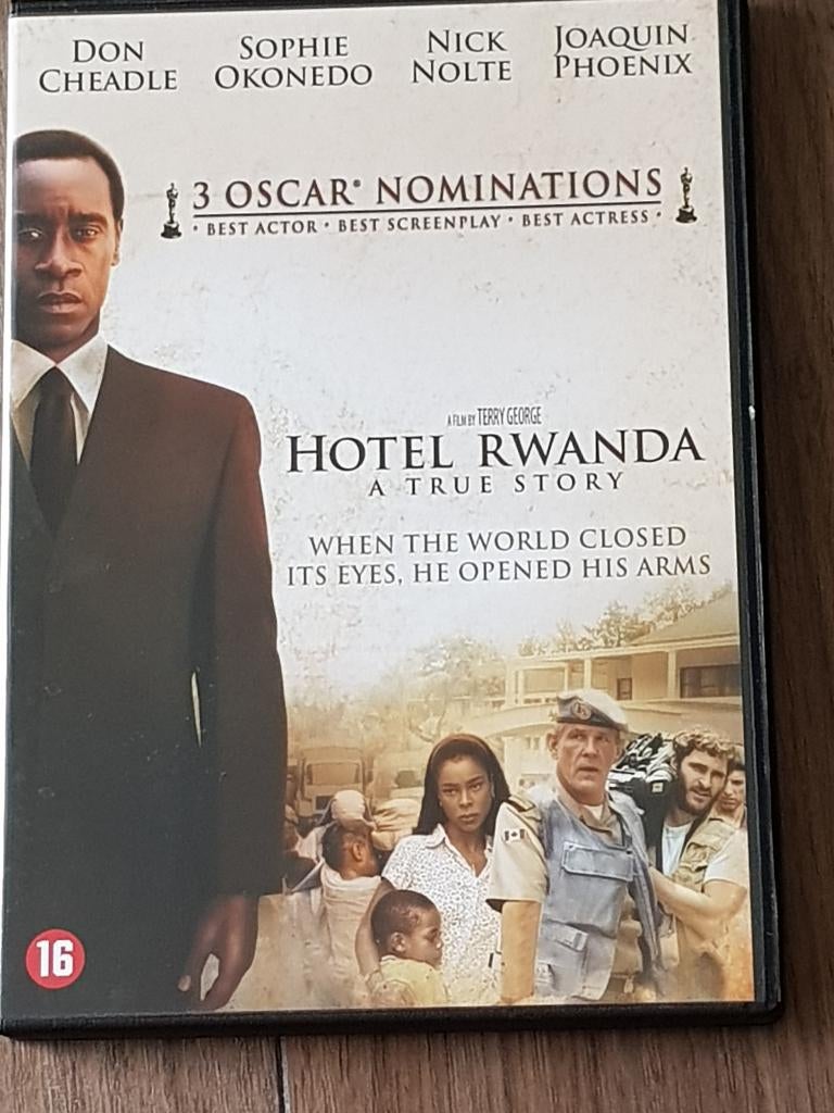 hotel rwanda, Alle leeftijden, Ophalen of Verzenden, Zo goed als nieuw