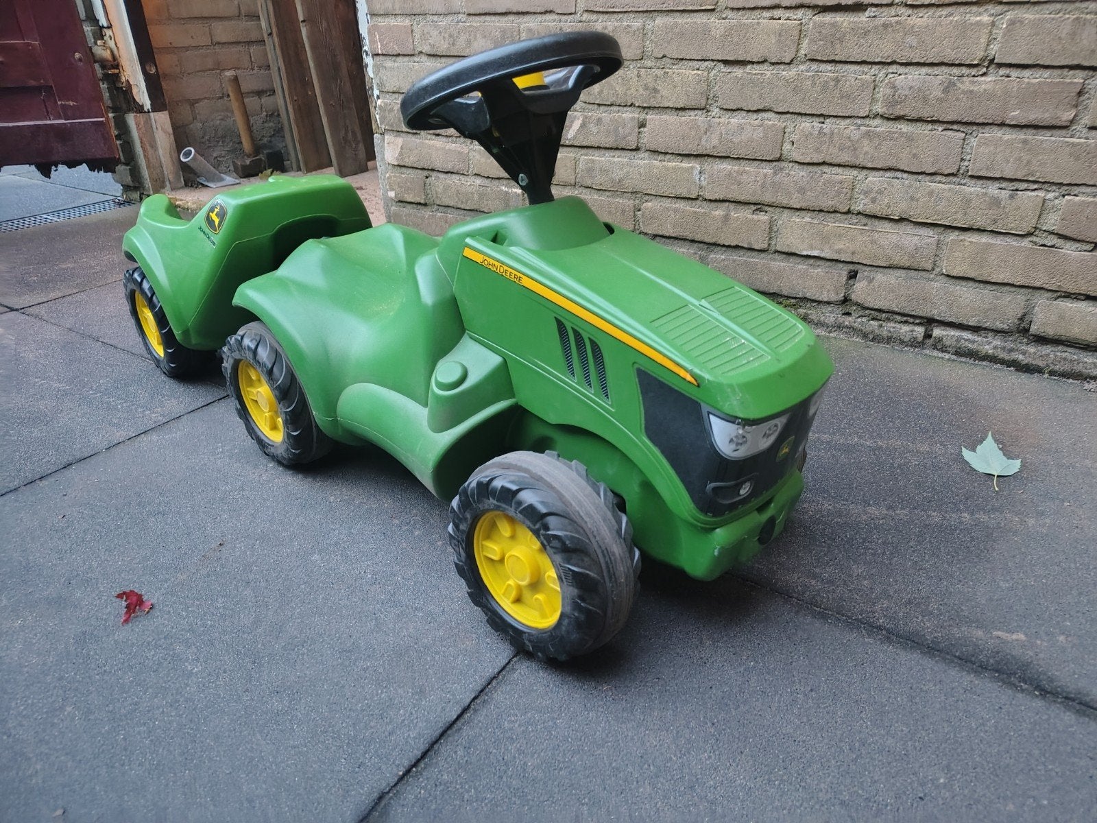 Loop tractor, Ophalen, Zo goed als nieuw, Overige merken, Met kar of aanhanger