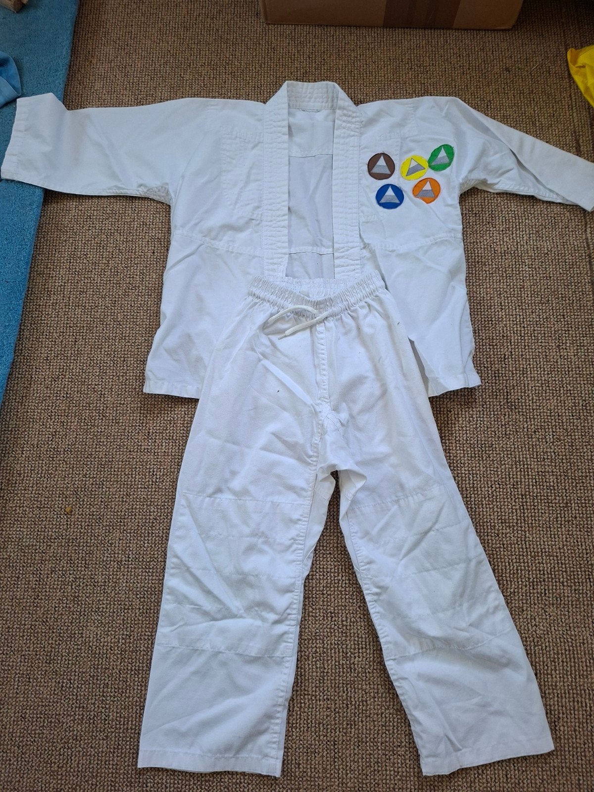 Judo pak maat 116, Maat XS of kleiner, Ophalen of Verzenden, Gebruikt, Judo