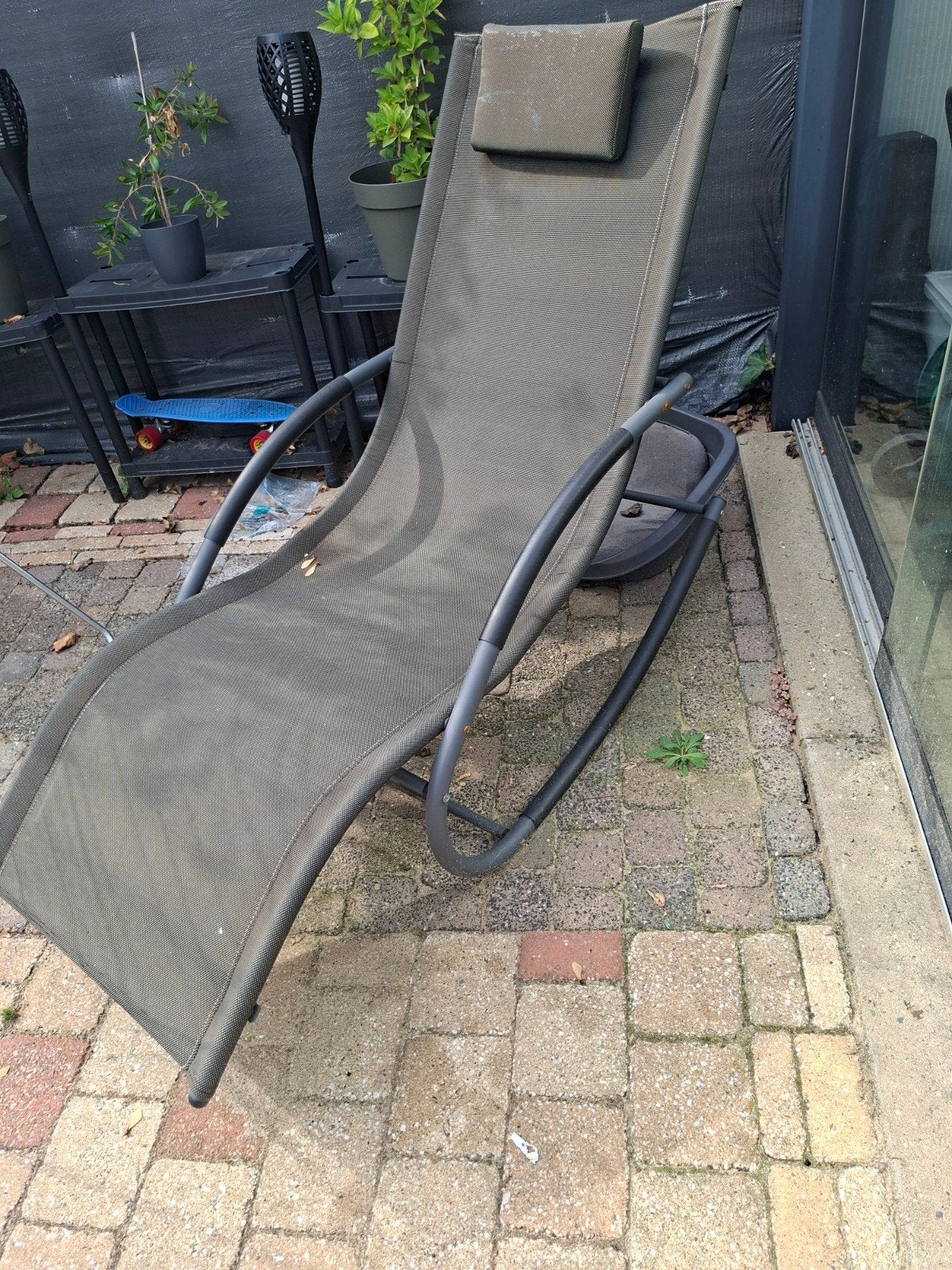 Ligstoel, Tuin en Terras, Ligbedden, Ophalen, Gebruikt