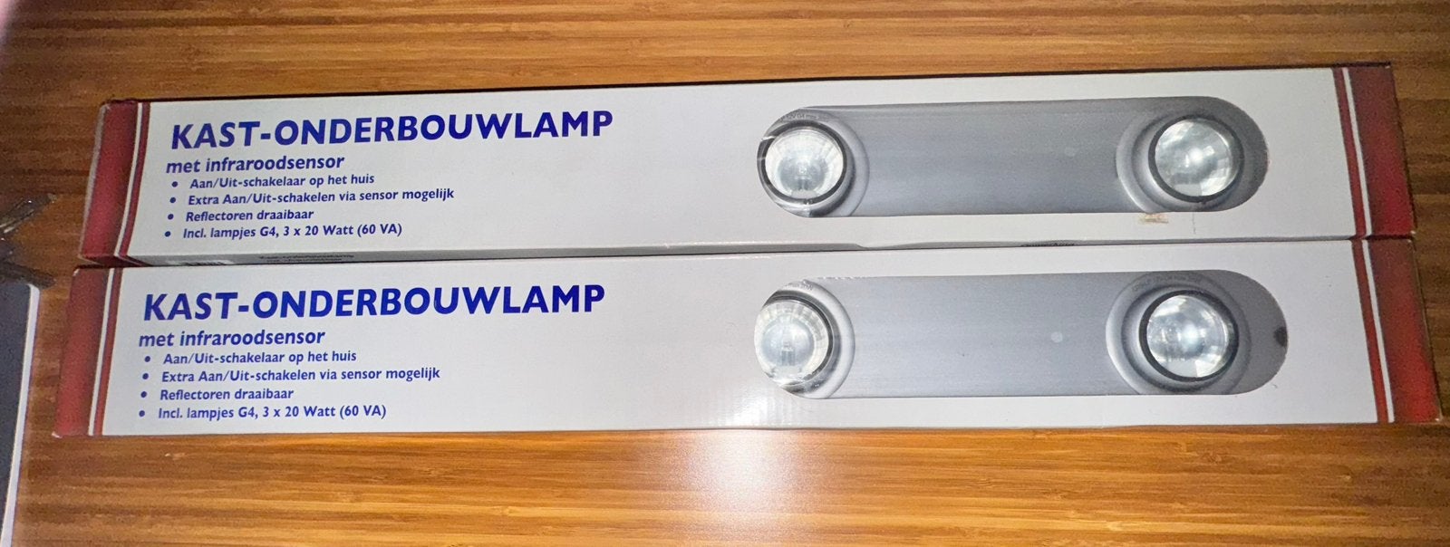 2x kast onderbouw lampen nieuw in doos, Ophalen of Verzenden, Zo goed als nieuw, Overige typen