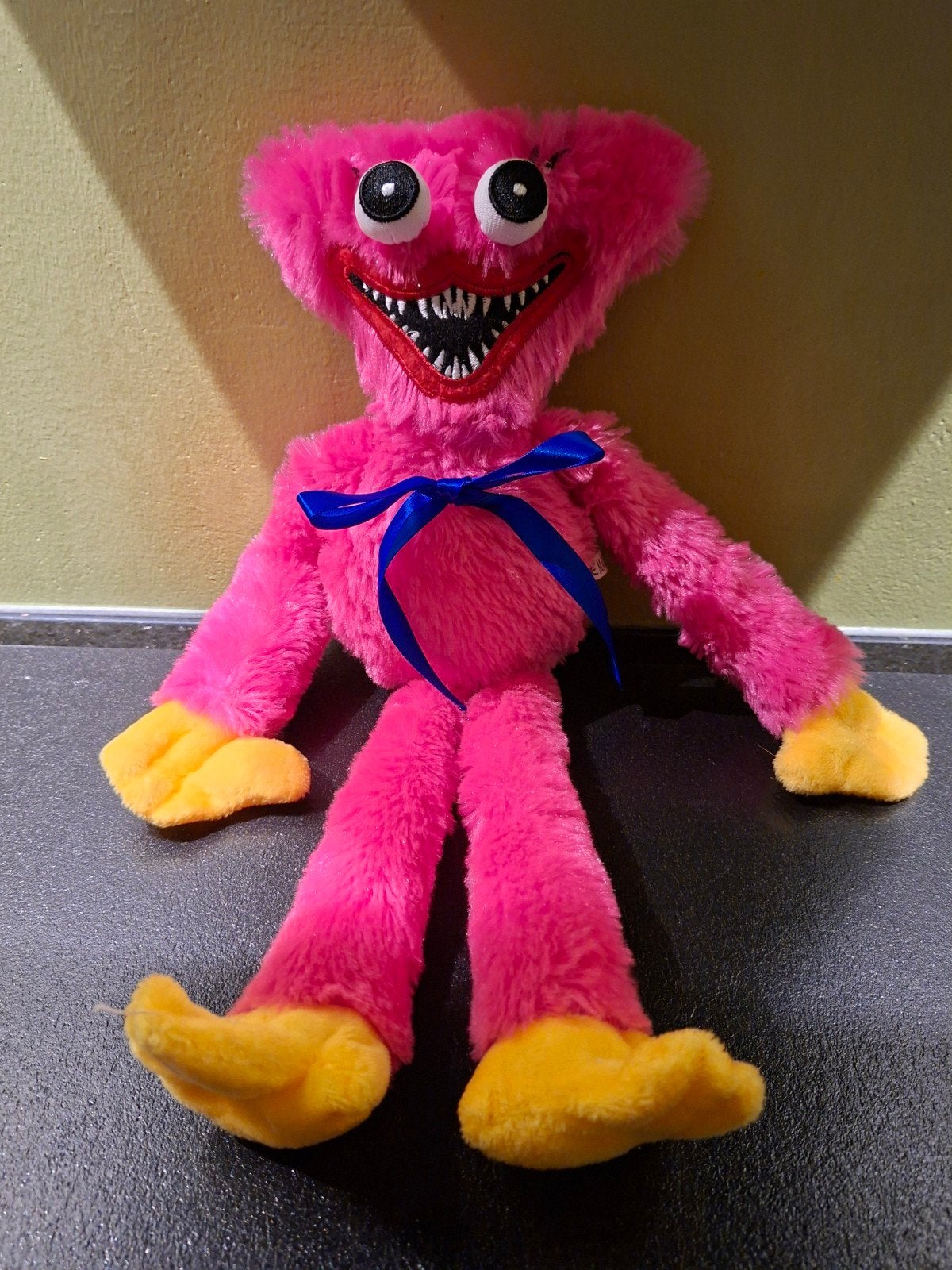 Roze Huggy Wuggy Knuffel - Poppy Playtime, Overige merken, Overige karakters, Overige typen, Ophalen of Verzenden