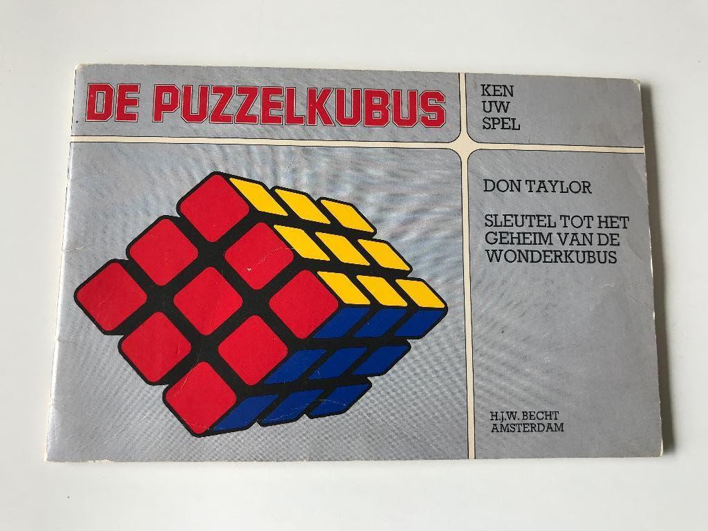 Rubic puzzel boekje, Ophalen, Zo goed als nieuw, Ontdekken
