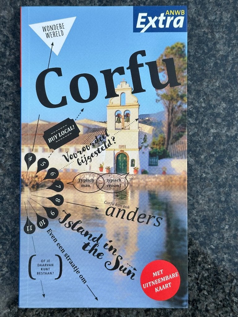 Corfu, ANWB Extra, ANWB, Verzenden, Europa, Zo goed als nieuw