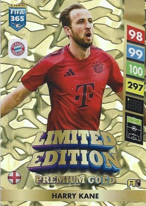 Harry Kane Premium Gold Limited Edition (Panini), Verzamelen, Verzenden, Nieuw, Buitenlandse clubs, Poster, Plaatje of Sticker