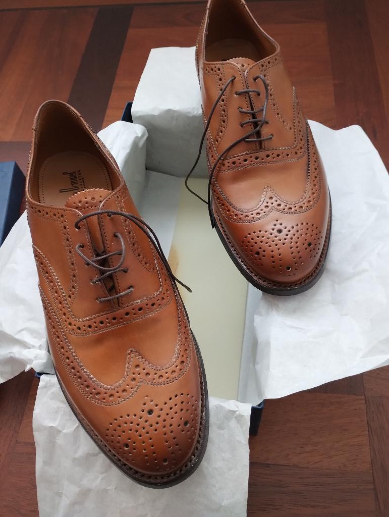Van Bommel Brogues Cognac Leest 8.5 H, Kleding | Heren, Schoenen, Ophalen, Bruin, Nieuw, Veterschoenen