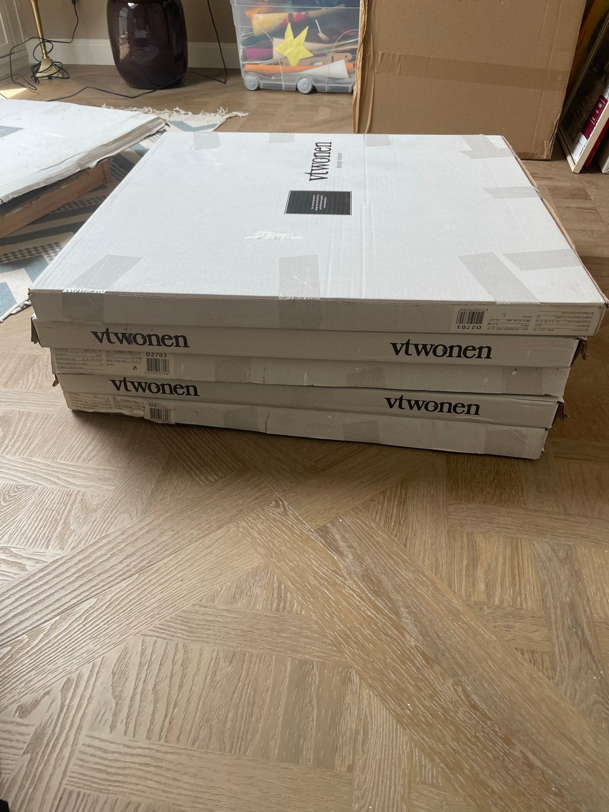 VT Wonen Dryback Collection Roasted PVC Vloerdelen 20,8m2, Ophalen, 50 tot 150 cm, Nieuw, Vloerdelen of -planken