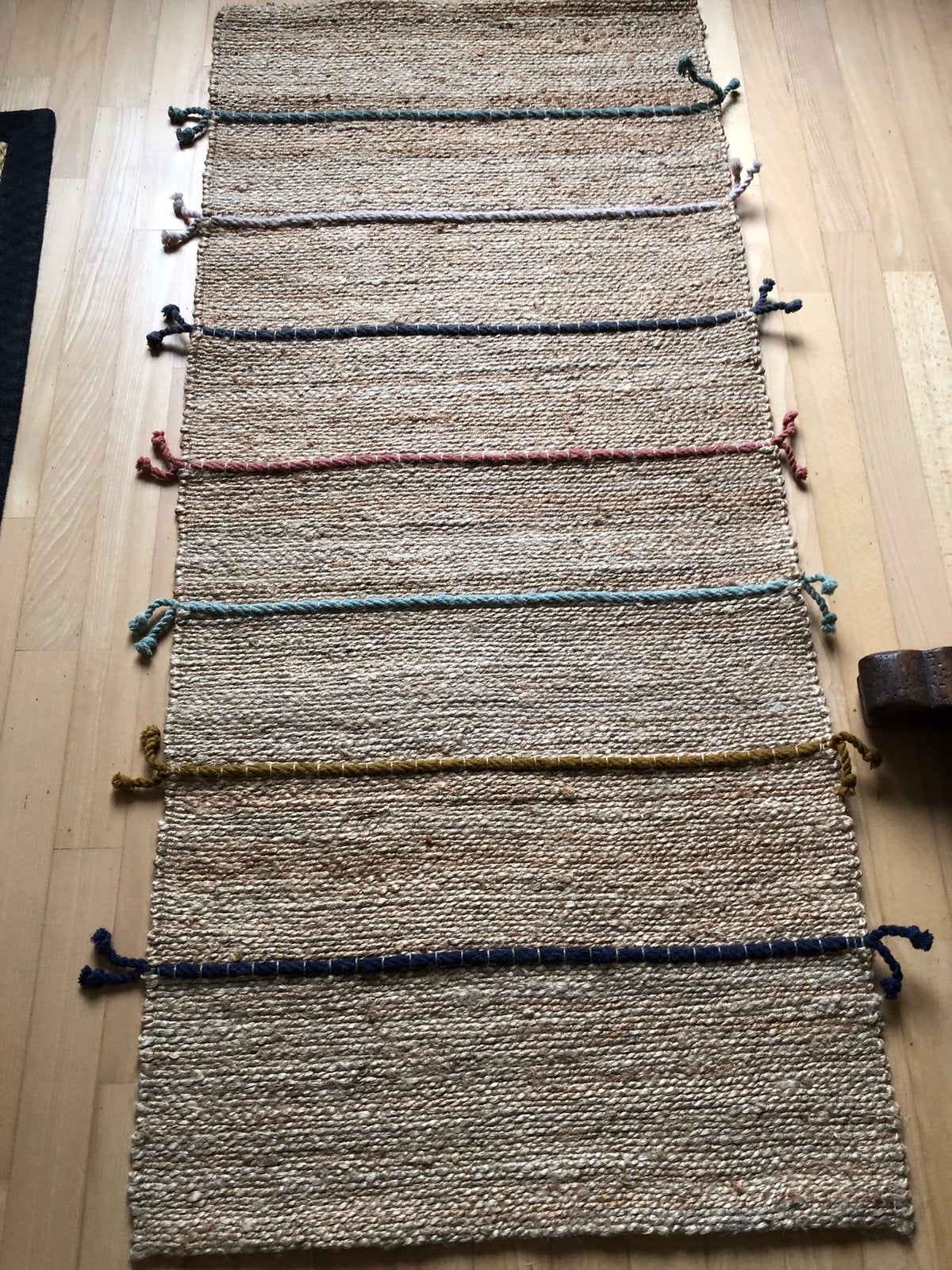 Klein vloerkleed 70x160, Ikea Raklev, Ophalen of Verzenden, Zo goed als nieuw, Rechthoekig, 200 cm of meer