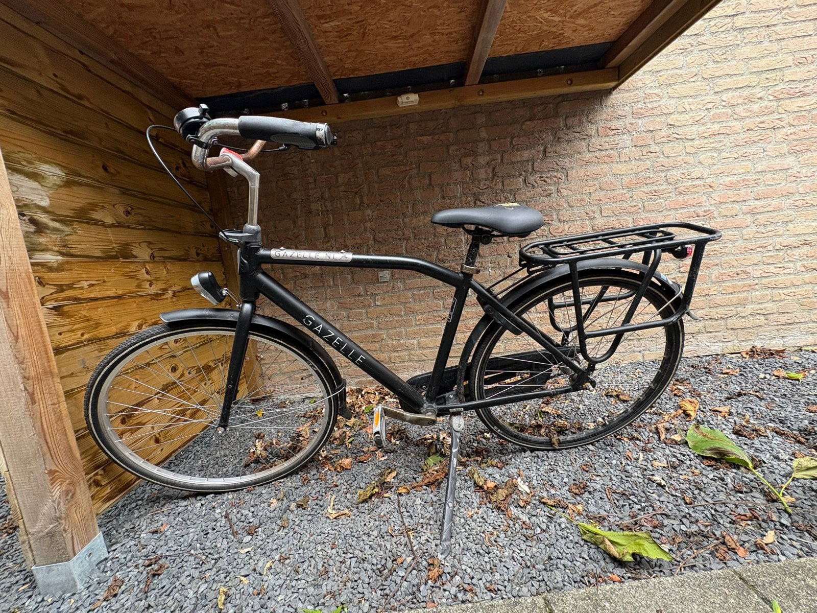 Gazelle stadsfiets - Zwart, Gebruikt duty, Ophalen of Verzenden, Gebruikt, Gazelle, Versnellingen