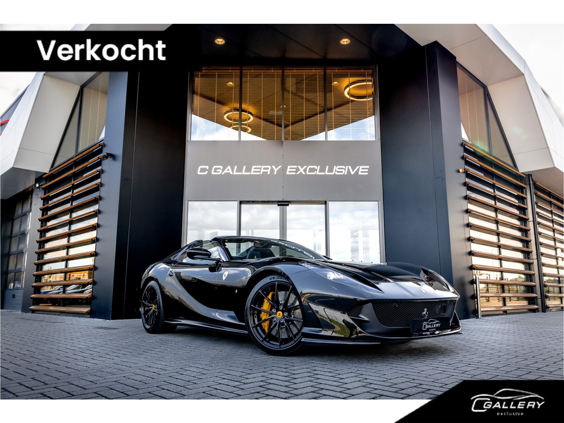 Ferrari 812 GTS 6.5 V12 HELE - Incl BTW | Nero Daytona | Lif, Auto's, Automaat, Dealer onderhouden, Gebruikt, Zwart