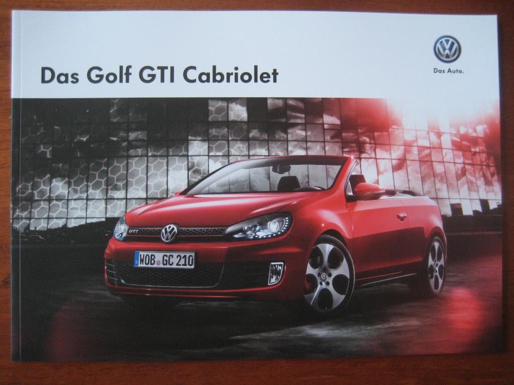 Volkswagen Golf GTI Cabriolet (mei 2013), Ophalen of Verzenden, Nieuw, Volkswagen