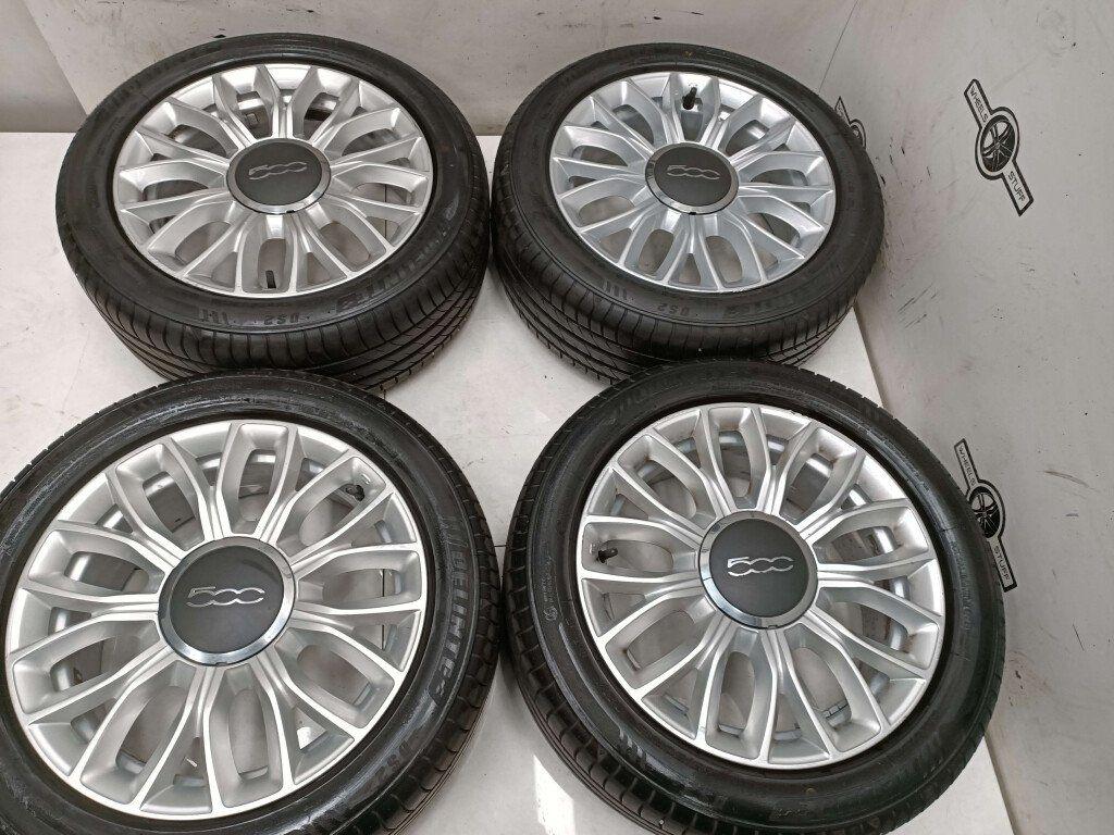 Fiat 500 lichtmetaal velgen 15"inch 4x98, Auto-onderdelen, Ophalen, Gebruikt, 15 inch, Banden en Velgen