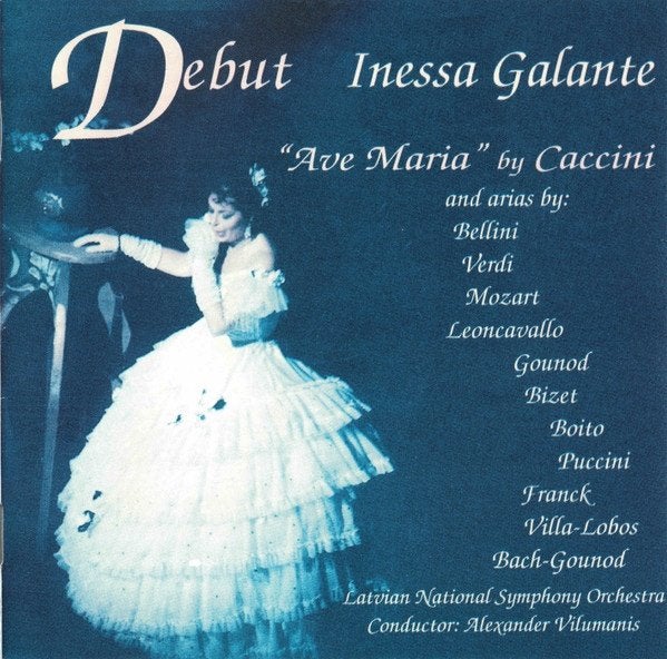Inessa Galante - Debut - Klassieke Opera Arias, Verzenden, Romantiek, Zo goed als nieuw, Vocaal