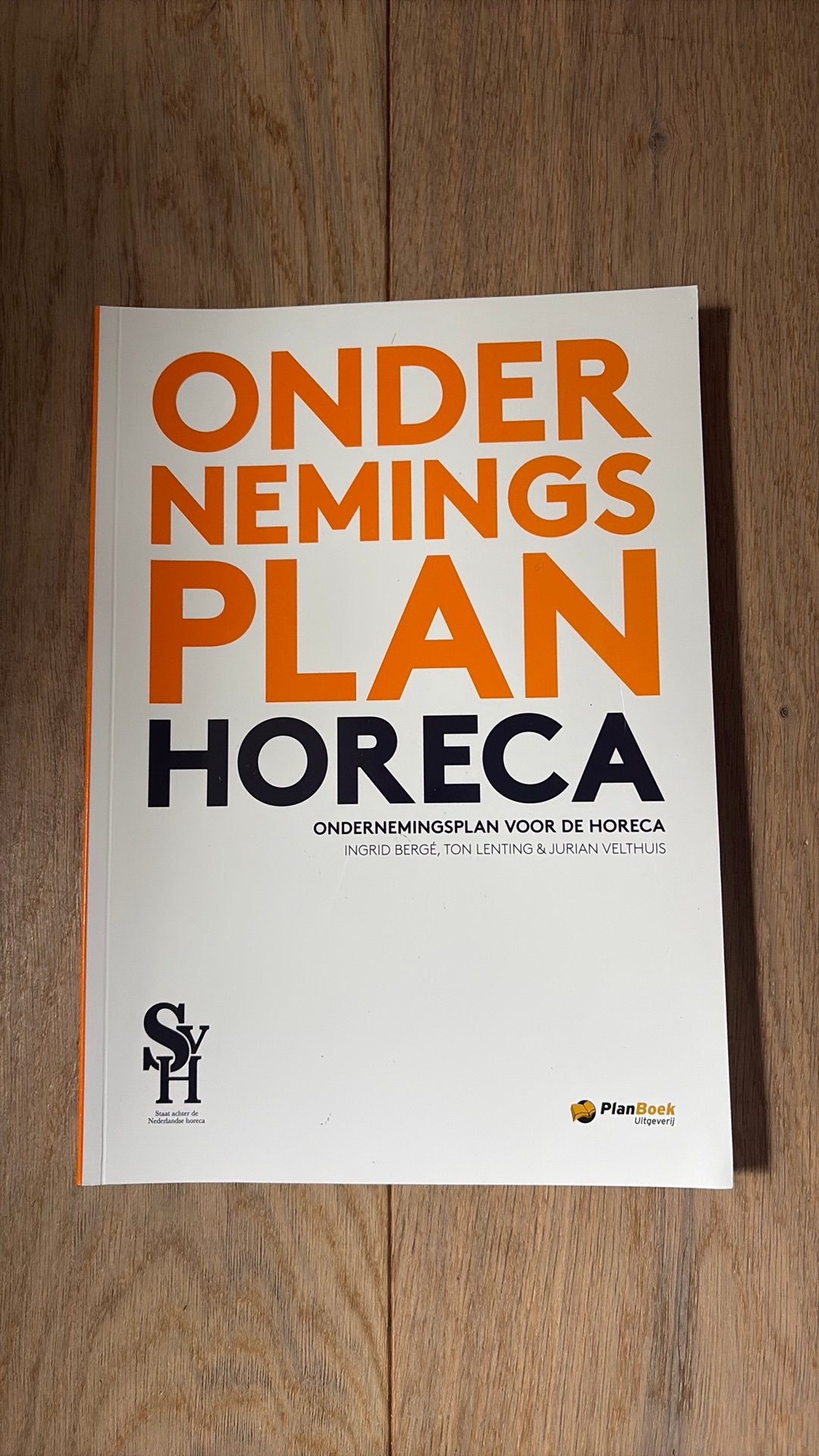 Ondernemingsplan Horeca, Ophalen of Verzenden, Zo goed als nieuw, Overige uitgevers