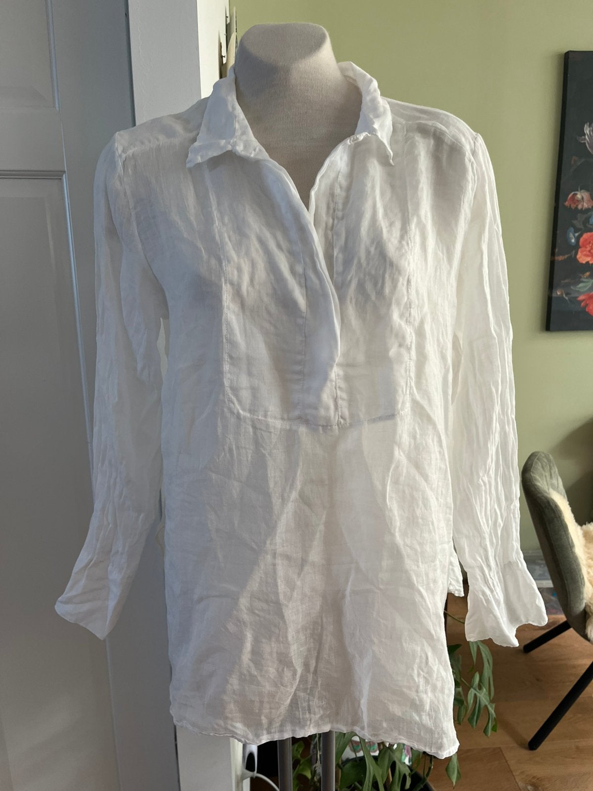 Blouse van La Salle maat 40 nieuw, Kleding | Dames, Verzenden, Nieuw, Maat 38/40 (M), Wit