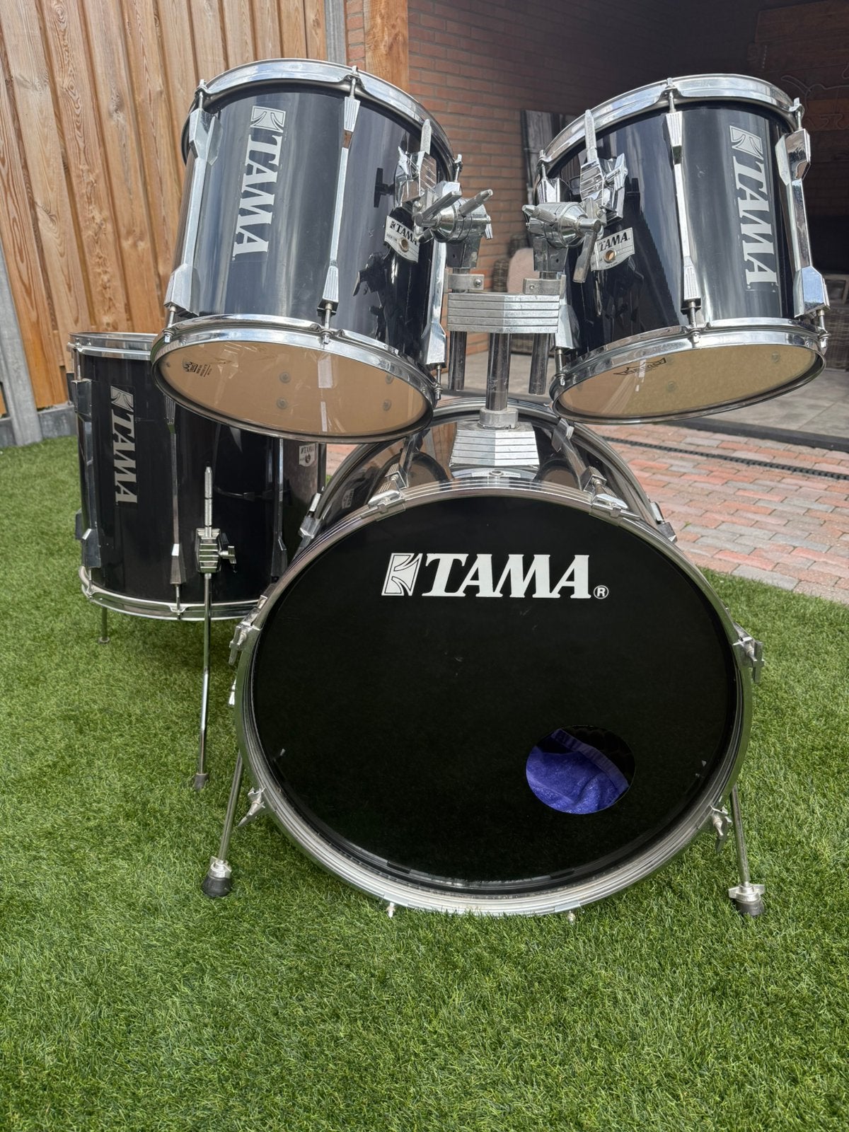 Tama Rockstar shellset en diverse zildjian paiste, Muziek en Instrumenten, Ophalen, Gebruikt, Tama