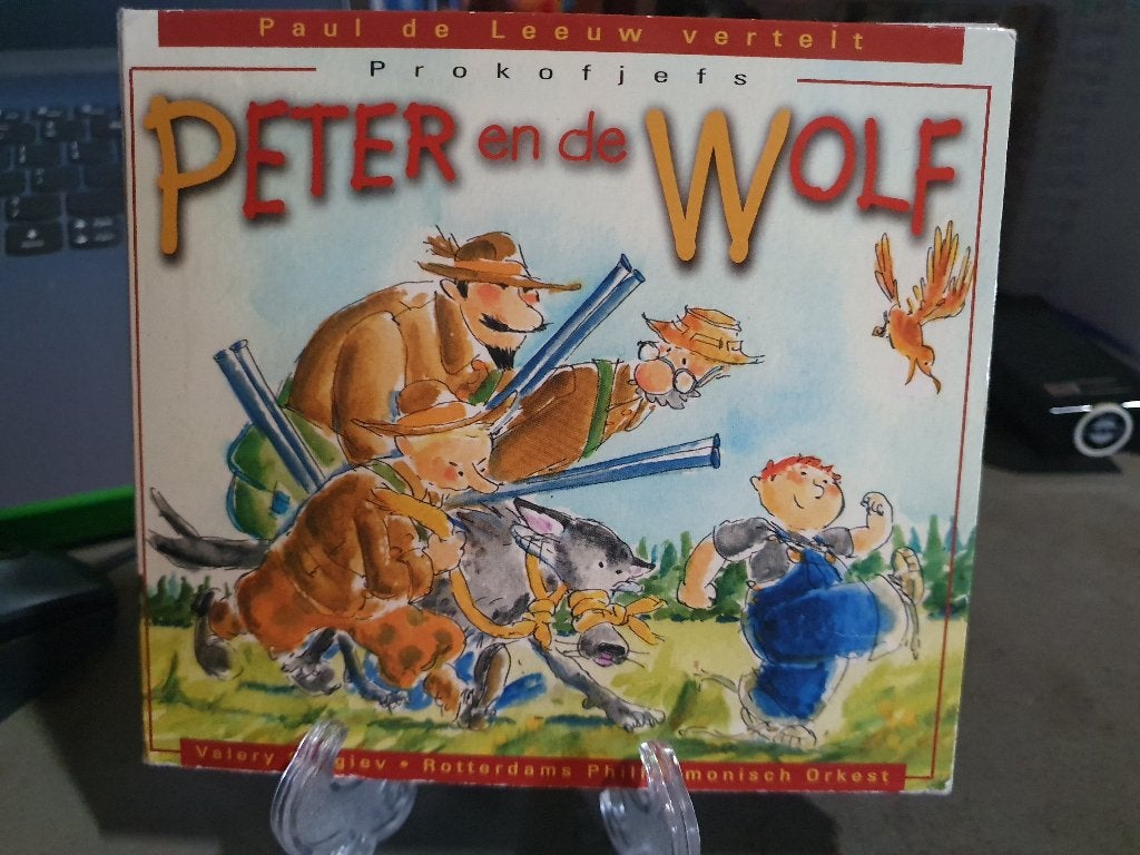 Paul de Leeuw vertelt prokofjefs peter en de wolf CD, Ophalen of Verzenden, Zo goed als nieuw