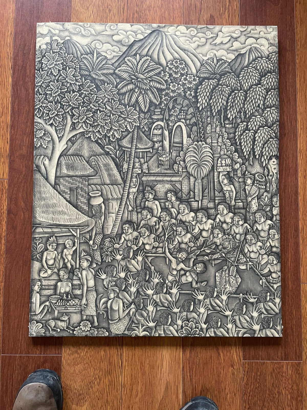 Batuan painting, Ophalen of Verzenden