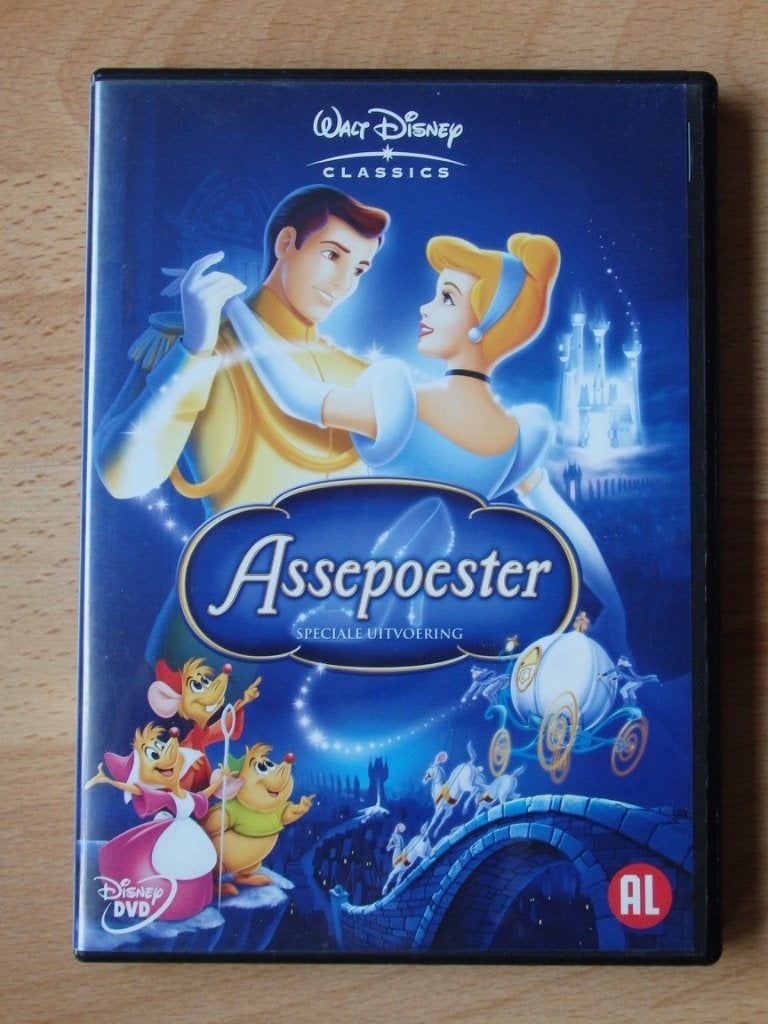 Dvd Assepoester speciale uitvoering (Walt Disney Classics ), Ophalen, Gebruikt, Tekenfilm, Alle leeftijden
