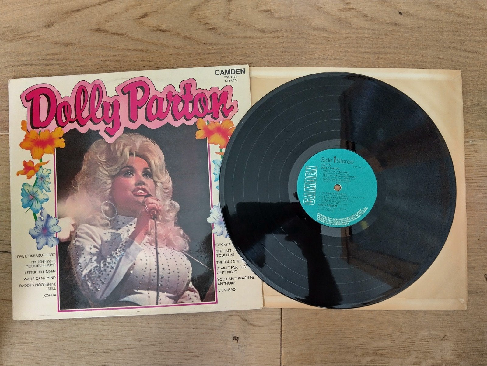 Dolly Parton vroege LP 1974- Krasvrije staat, Ophalen of Verzenden, Gebruikt, 12 inch, LP