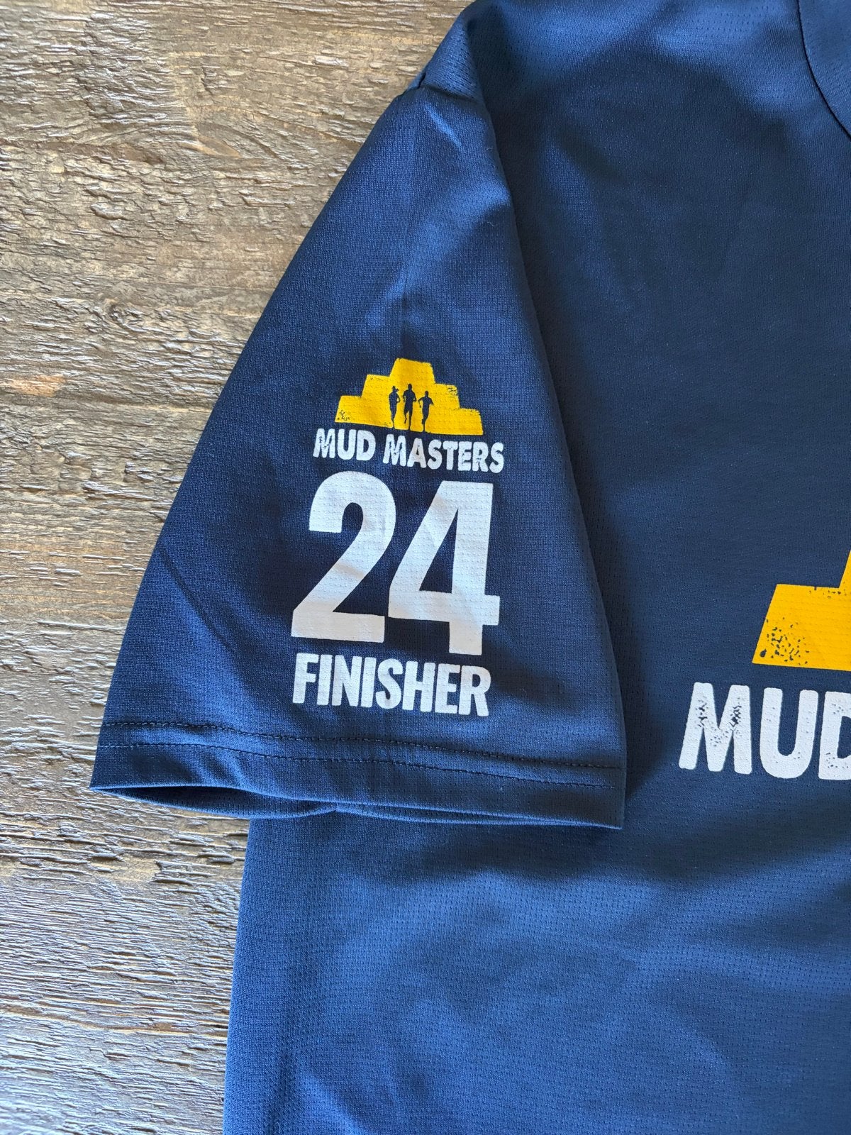 Mud Masters Finisher T-shirt 2024 - Maat M, Kleding | Heren, Ophalen of Verzenden, Zo goed als nieuw, Hardlopen of Fietsen, Maat 48/50 (M)