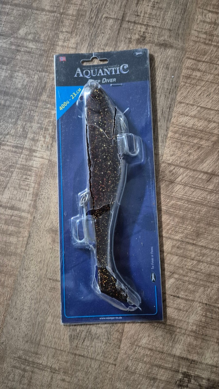 Aquantic Deep Diver 400g - 23cm kunstaas, Ophalen of Verzenden, Nieuw