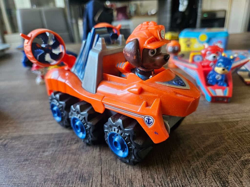 Paw Patrol voertuigen en figuren - Zelf ophalen, Ophalen of Verzenden, Gebruikt