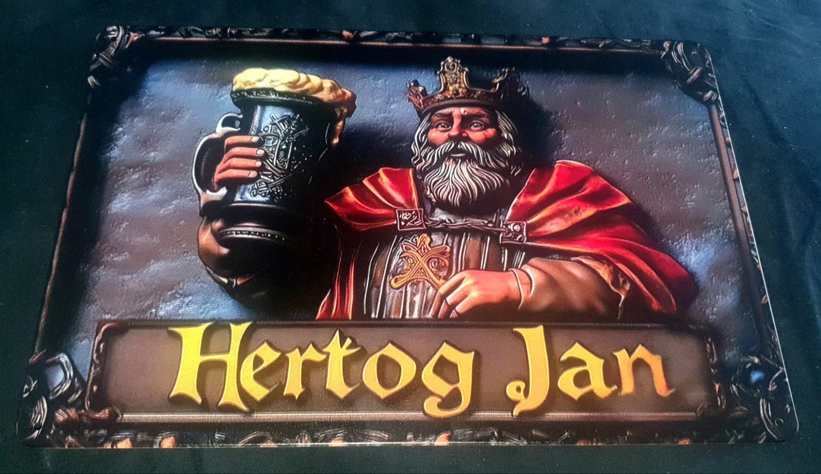 wandbord hertog jan, Verzamelen, Ophalen of Verzenden, Nieuw, Reclamebord, Plaat of Schild, Hertog Jan