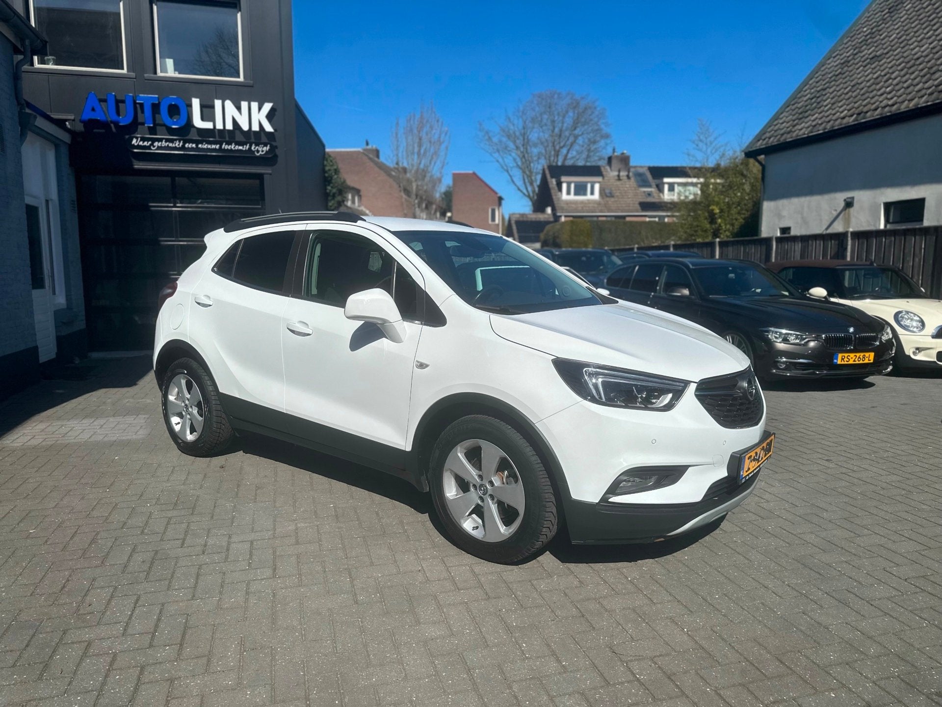 Opel Mokka X 1.4 Turbo | STUURVERWARMING | LEER | CAMERA |, Voorwielaandrijving, Dealer onderhouden, Gebruikt, Leder en Stof
