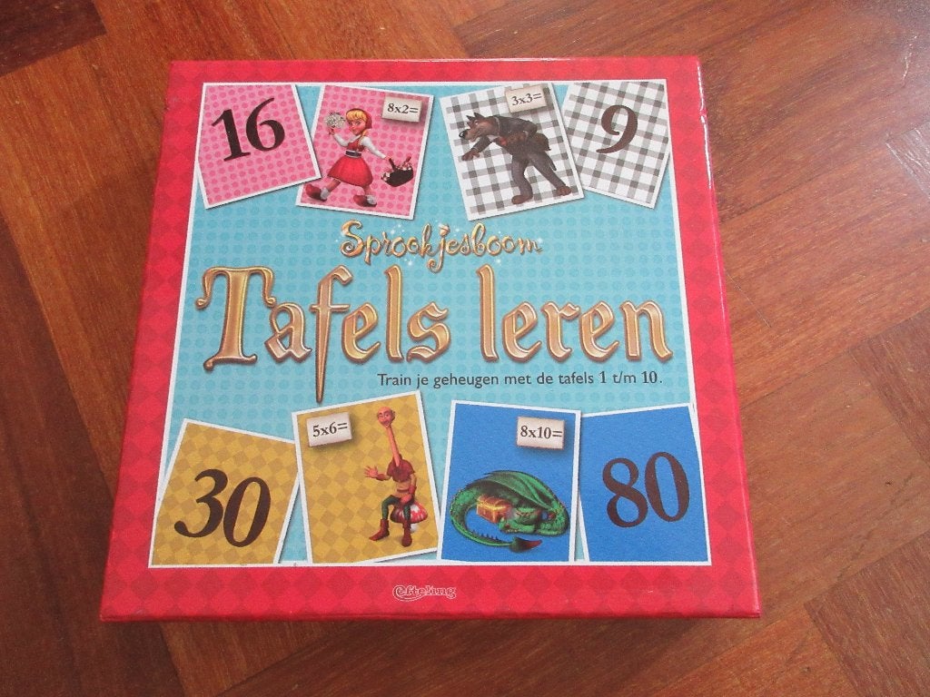 Sprookjesboom Tafels Leren (tafels 1 t/m 10 ), Kinderen en Baby's, Ophalen of Verzenden, Gebruikt, Puzzelen