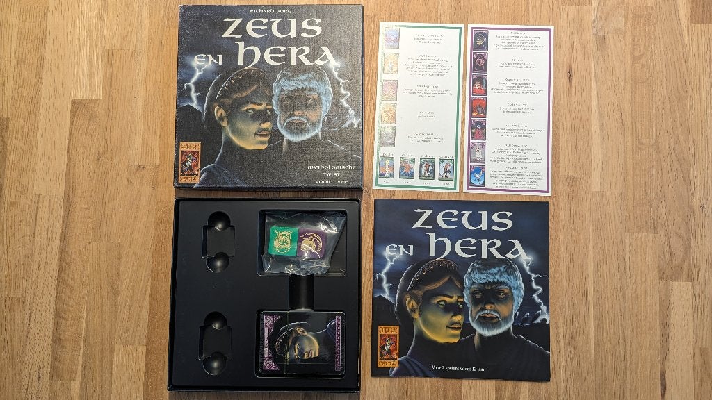 Zeus en Hera - mythologische twist voor twee, Een of twee spelers, Ophalen of Verzenden, Nieuw, 999 Games