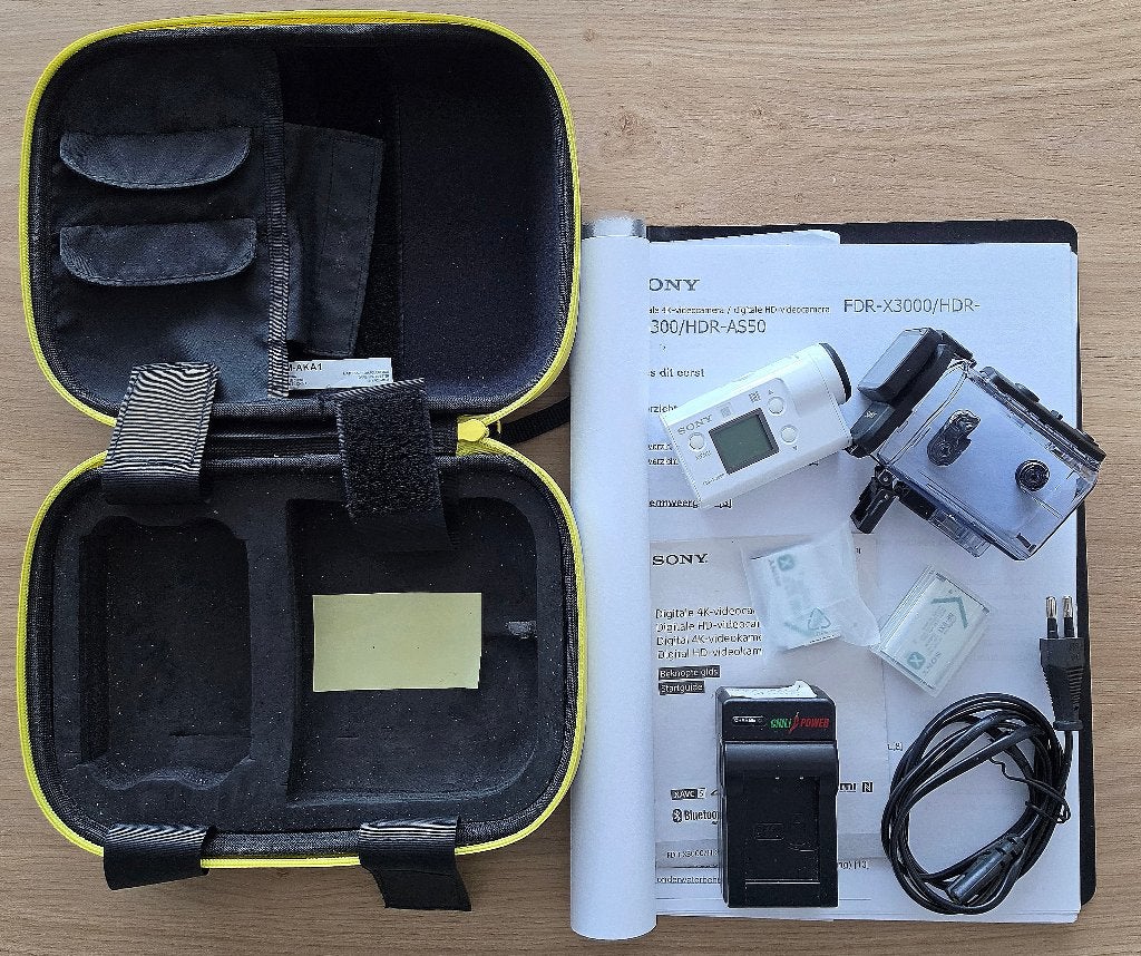 SONY FDR-X3000 Aktiecam, Full HD, Verzenden, Minder dan 8x, Zo goed als nieuw
