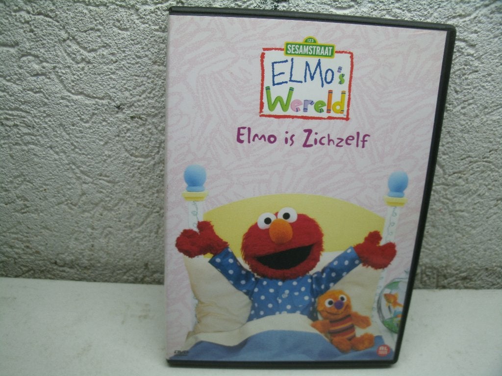 dvd 170k elmo wereld is zichzelf, Alle leeftijden, Ophalen of Verzenden, Zo goed als nieuw