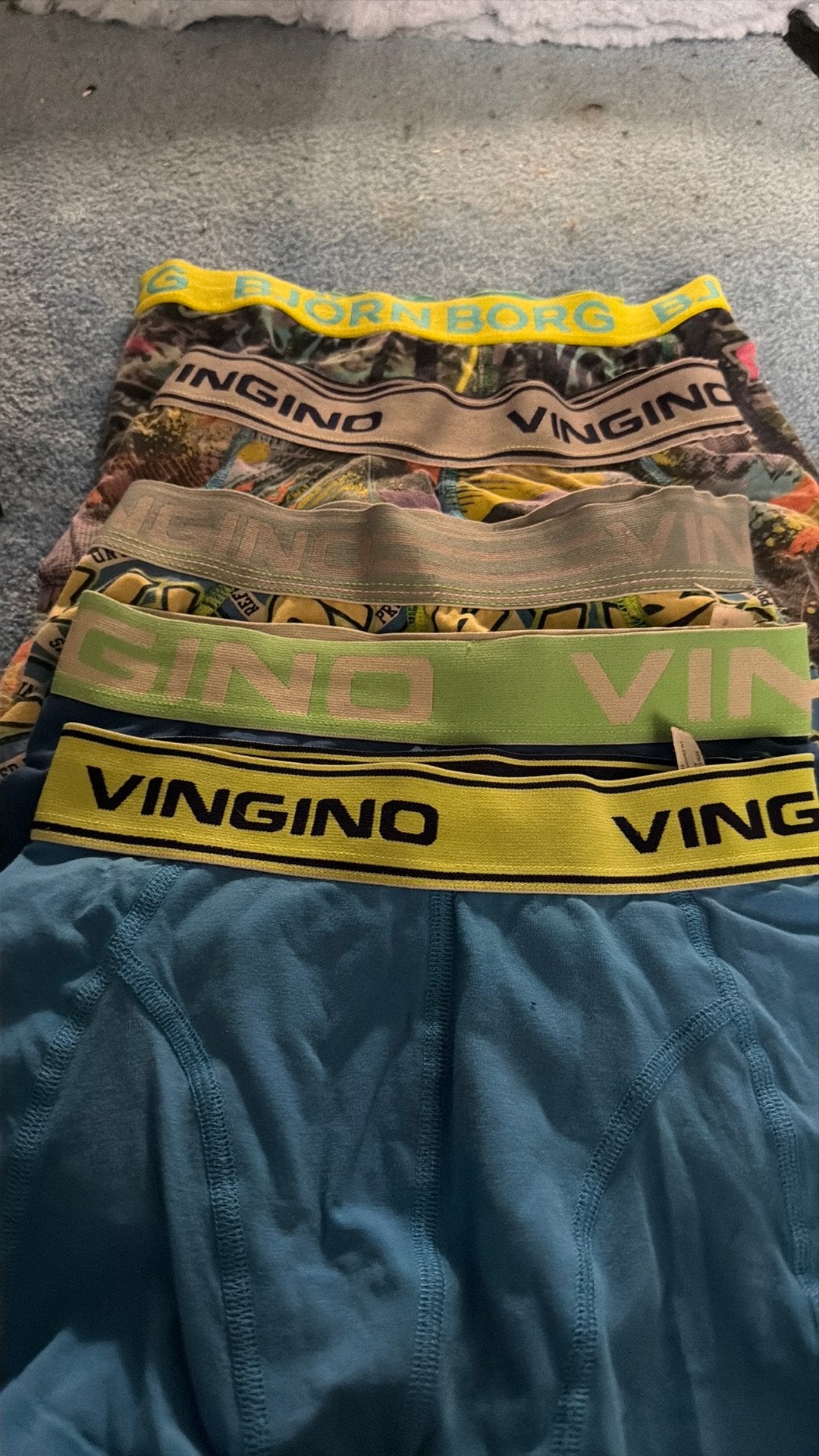 4 x vingino boxer 1 x bjorn borg, Ophalen of Verzenden, Jongen, Nacht- of Onderkleding