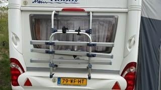 Fietsendrager voor achterzijde caravan, Caravans en Kamperen, Caravan accessoires, Gebruikt, Ophalen