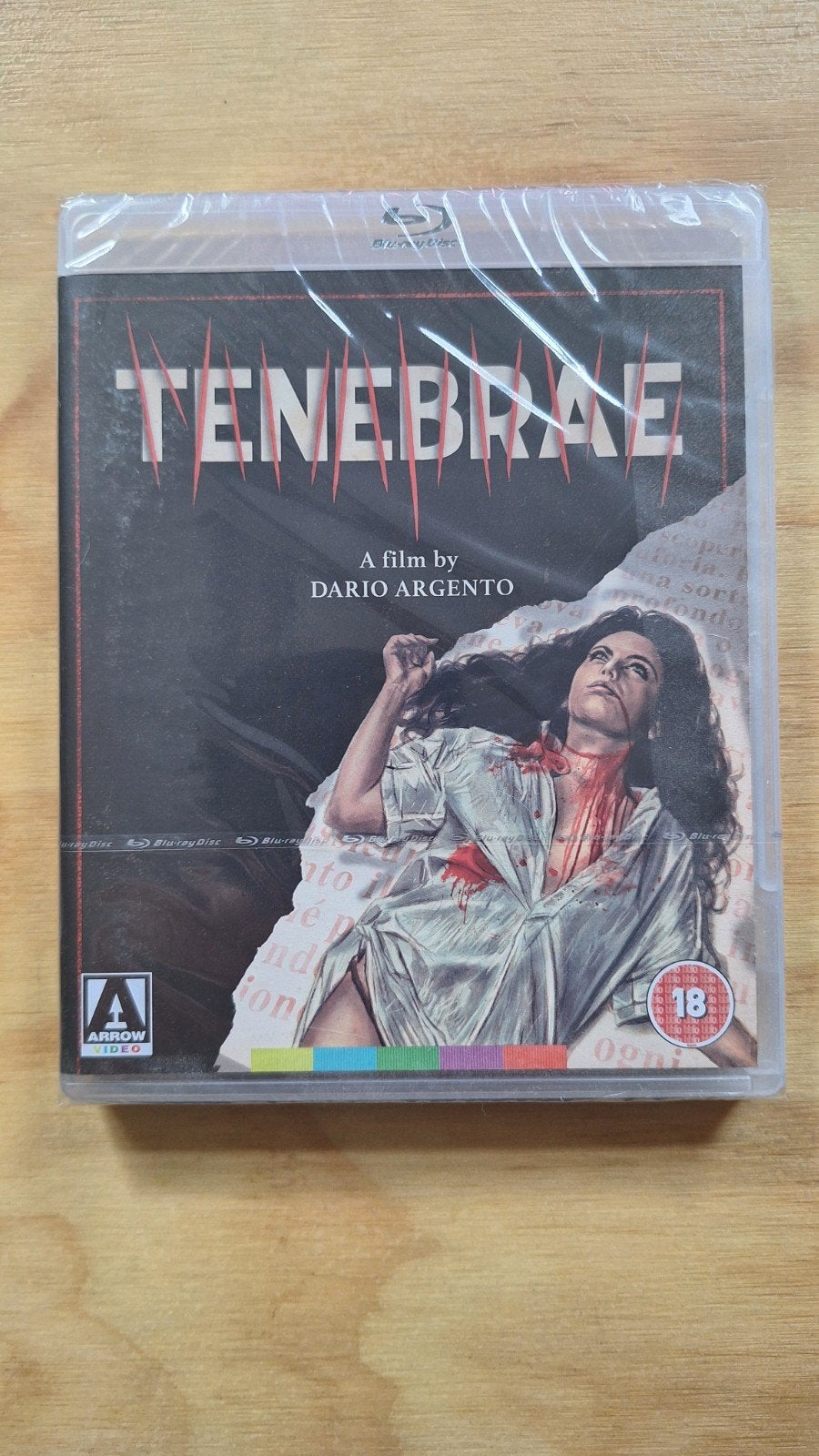 Blu ray Tenebre 1982, Cd's en Dvd's, Blu-ray, Horror, Film, Ophalen of Verzenden, Blu-ray