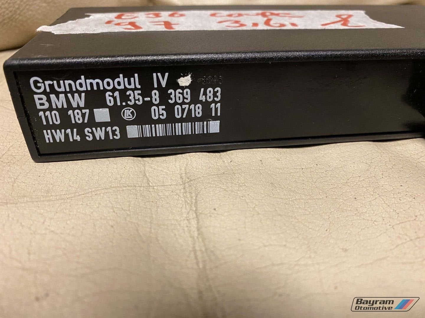 Foto 2 van Bmw E36 lichtmodule grundmodul 4 Z3 61358369483 Gm4 3-serie
