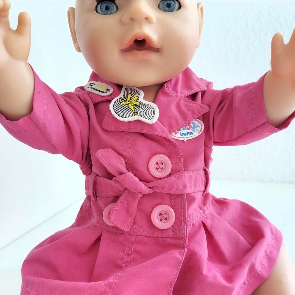 Baby Born kleertjes Zomer jasje Babyborn Excl.pop, Ophalen of Verzenden, Zo goed als nieuw, Babypop