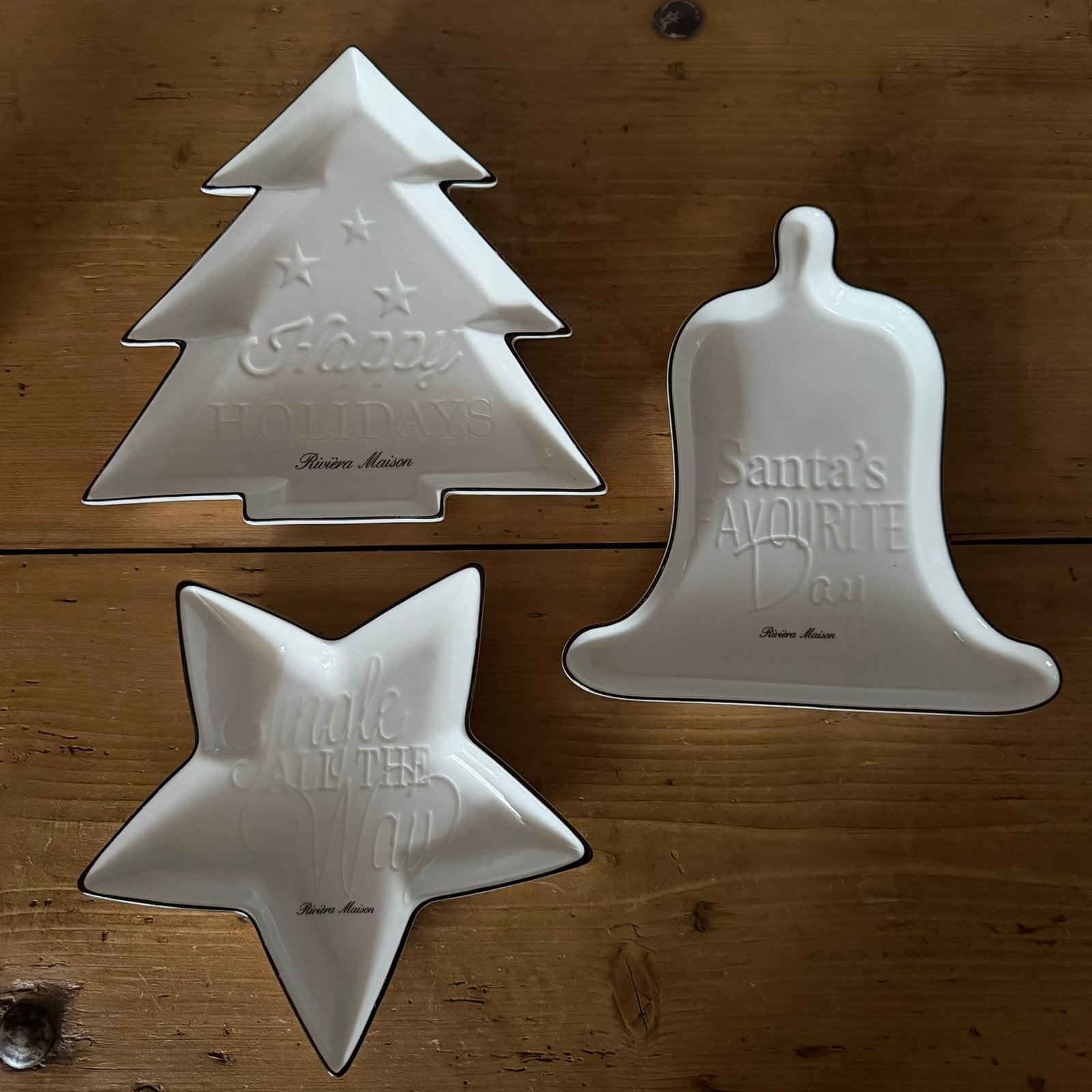 RM schaaltjes set van 3 (vrprs is incl vzk binnen NL), Diversen, Kerst, Ophalen of Verzenden, Zo goed als nieuw