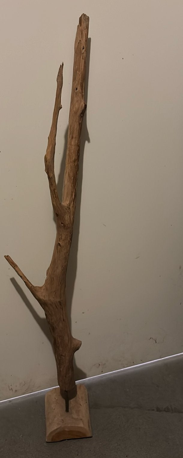 Houten deco, Ophalen