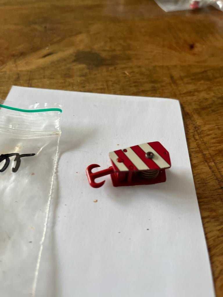 Hijsblok met vijf schijven van messing, Ophalen of Verzenden, Bus of Vrachtwagen