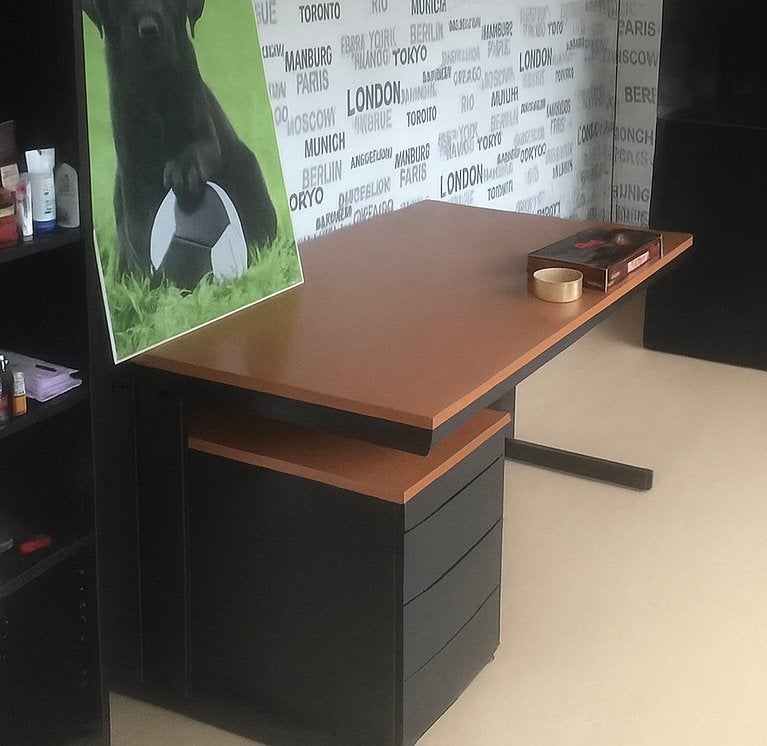 Bureau incl ladenblok in goede staat, Ophalen, Zo goed als nieuw