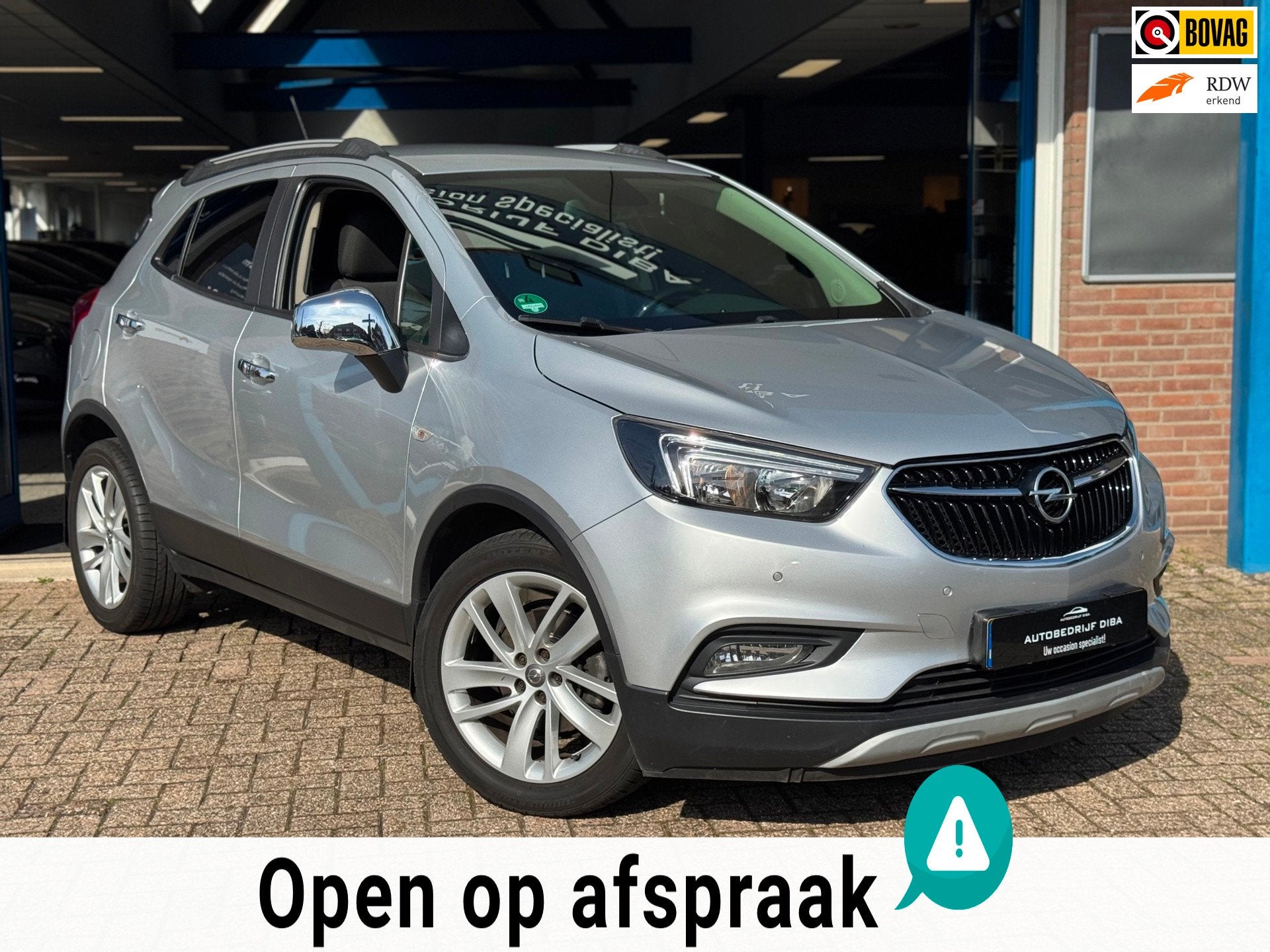 Opel MOKKA X 1.4 Turbo Edition 2017 AUT NAVI CLIMA LM NAP!, Auto's, Opel, Stof, Gebruikt, 1364 cc, SUV of Terreinwagen