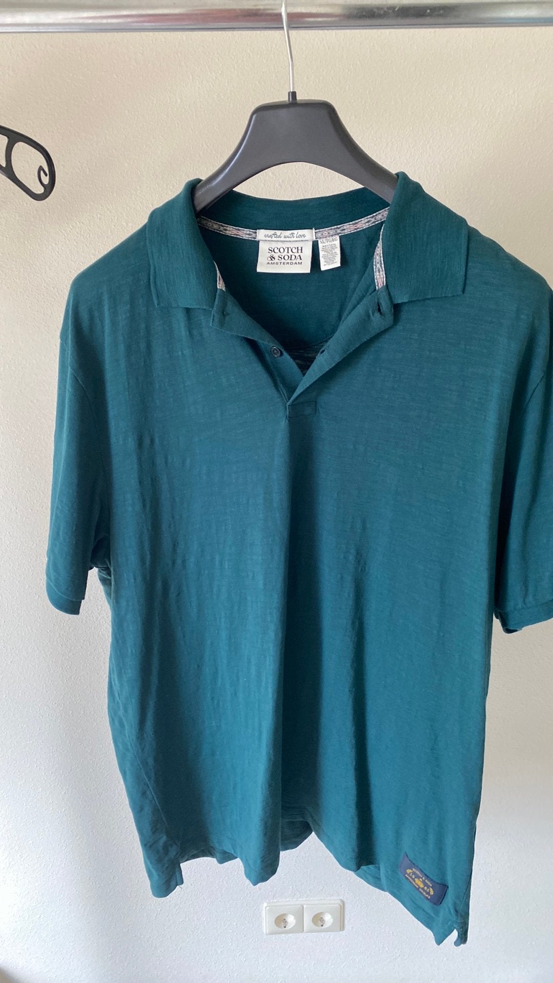 Scotch & Soda Polo Shirt - Groen - Maat XL, Ophalen of Verzenden, Zo goed als nieuw, Maat 56/58 (XL), Groen