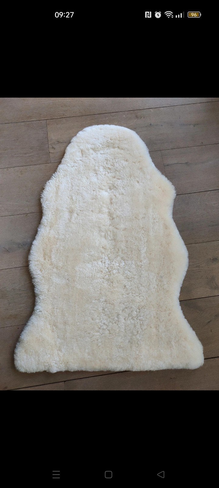 lamsvacht als nieuw, Beige, Ophalen of Verzenden, Zo goed als nieuw, Schapenvacht
