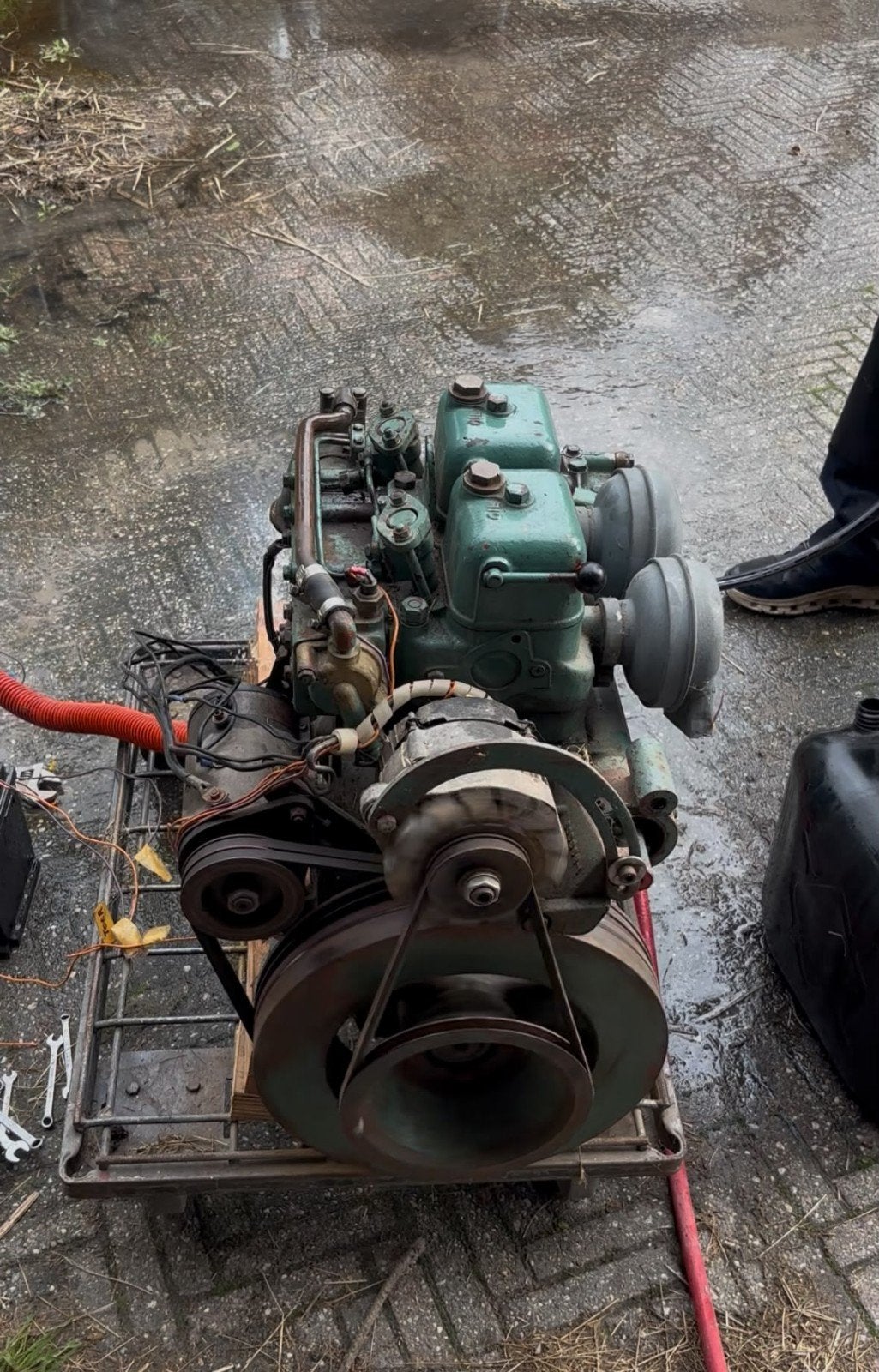 Volvo penta MD 2A, Watersport en Boten, Ophalen, Gebruikt, Motor en Techniek, Zeilboot of Motorboot